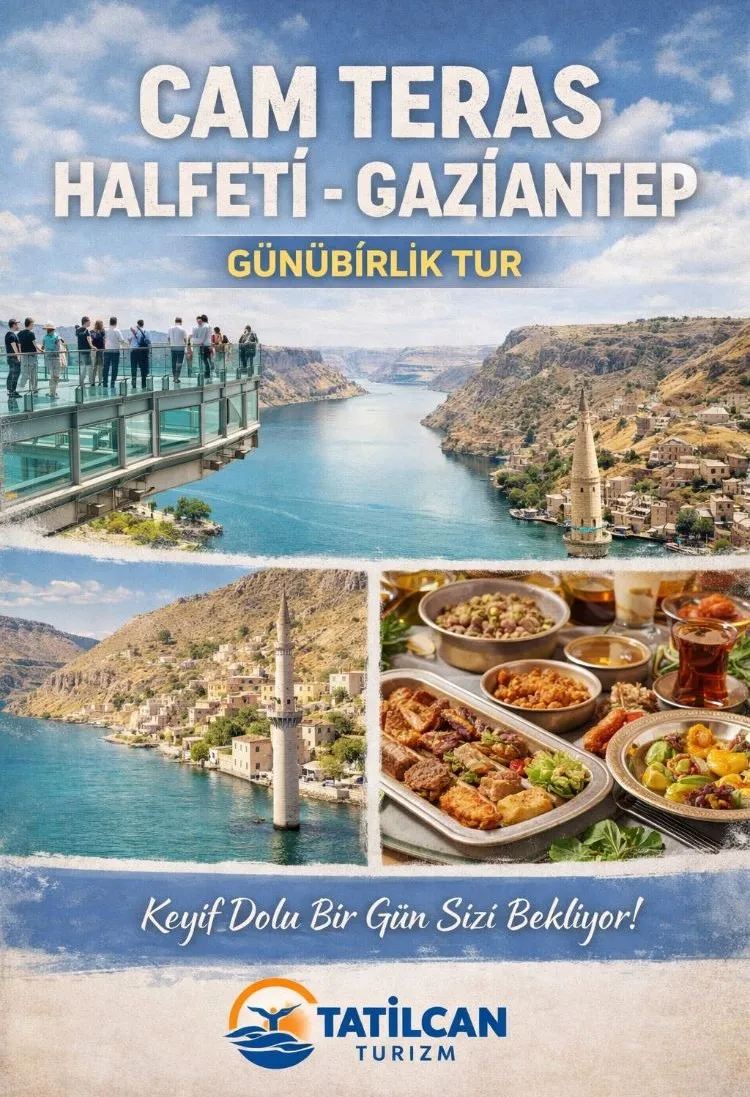 Cam Teras-Halfeti-Gaziantep Turu background